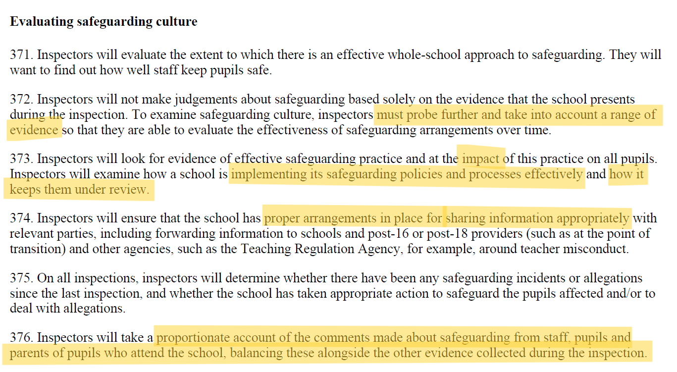 Ofsted Inspection Handbook LGFL   Screenshot 2023 08 11 163037 